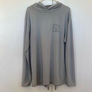 Billabong Hooded Surf Shirt XL light grey